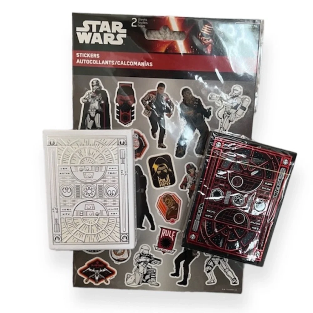 Star Wars Playing Cards & Stickers
